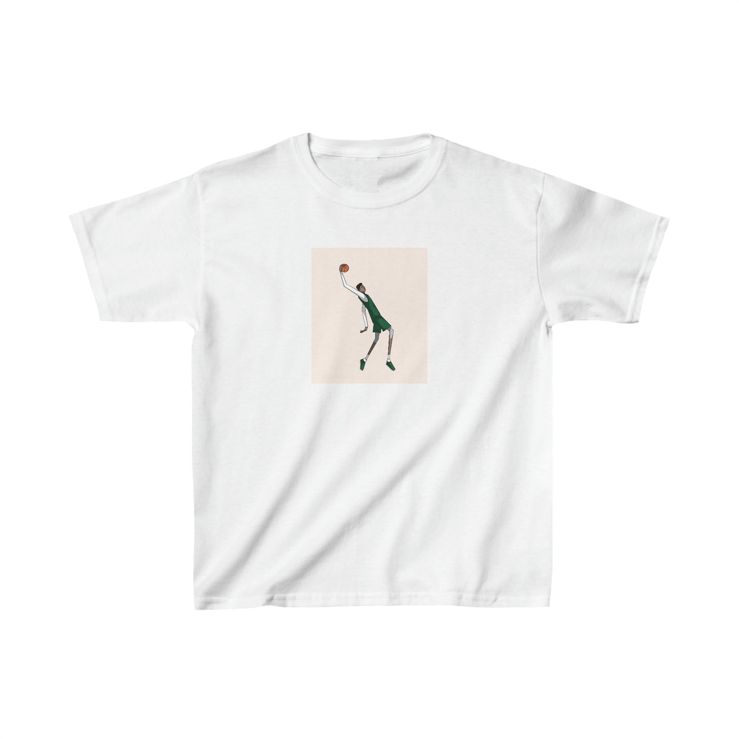 Basketball Art Kids Heavy Cotton™ Tee