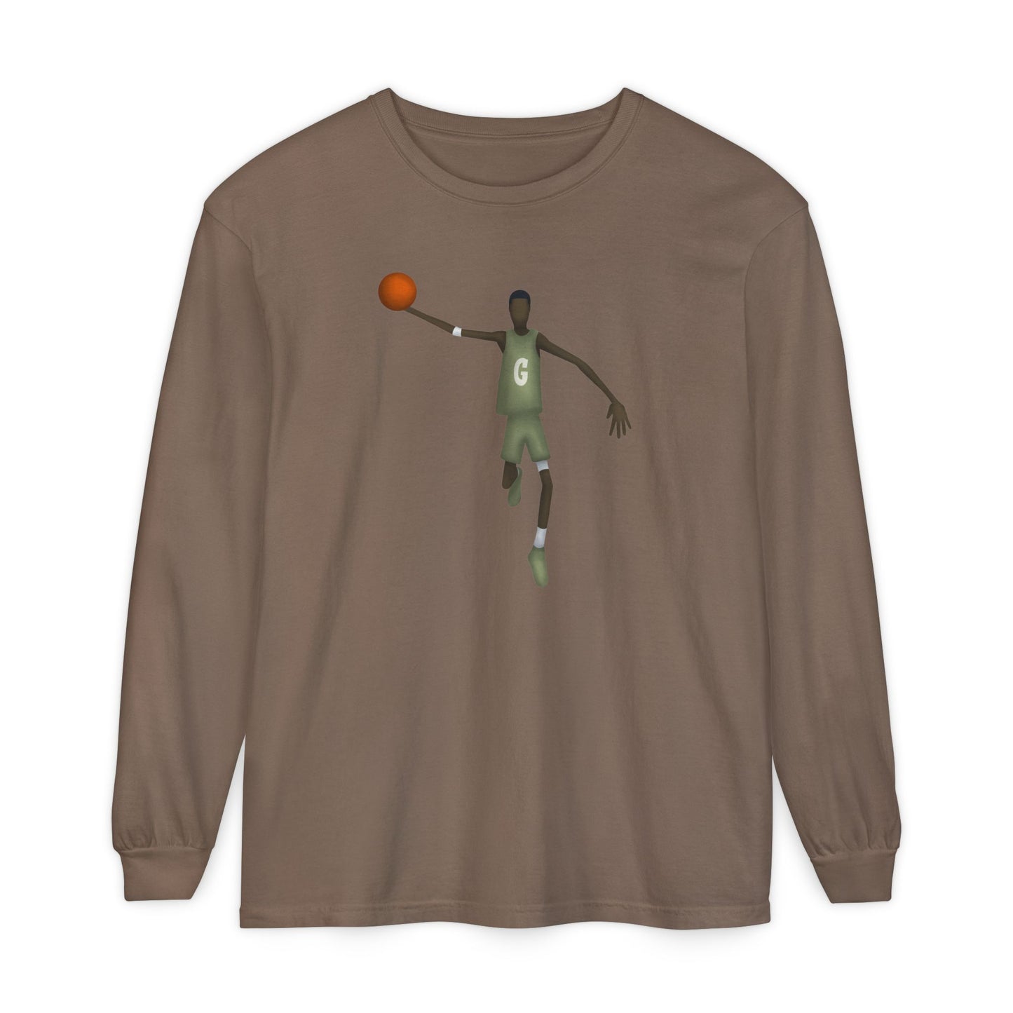 Sling Slam Unisex Garment-dyed Long Sleeve T-Shirt