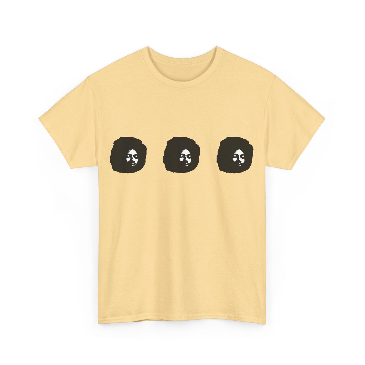 Gilli Unisex Heavy Cotton Tee with 3 Lion Faces