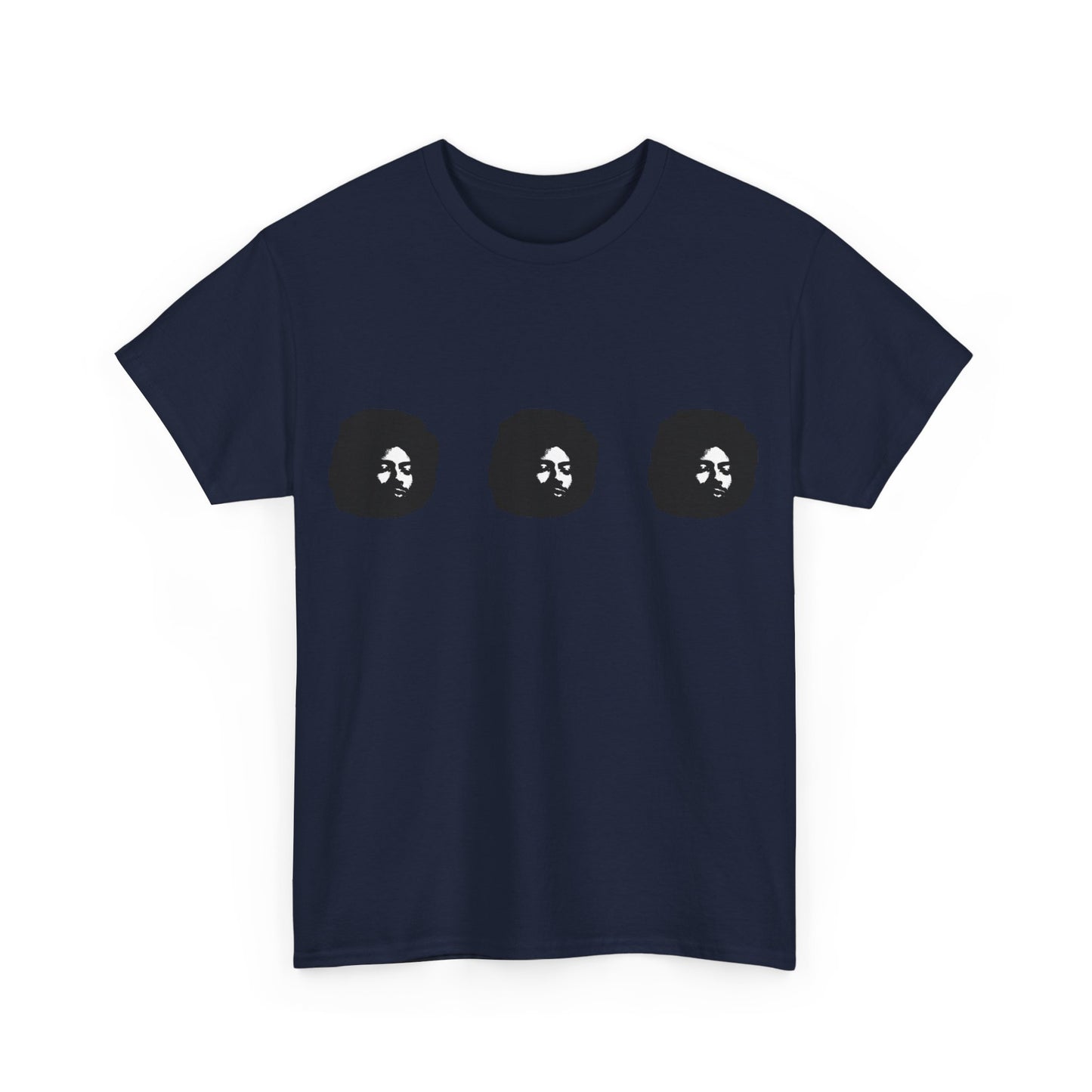 Gilli Unisex Heavy Cotton Tee with 3 Lion Faces