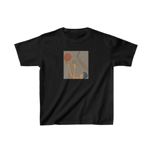 Basketball Art Kids Heavy Cotton™ Tee