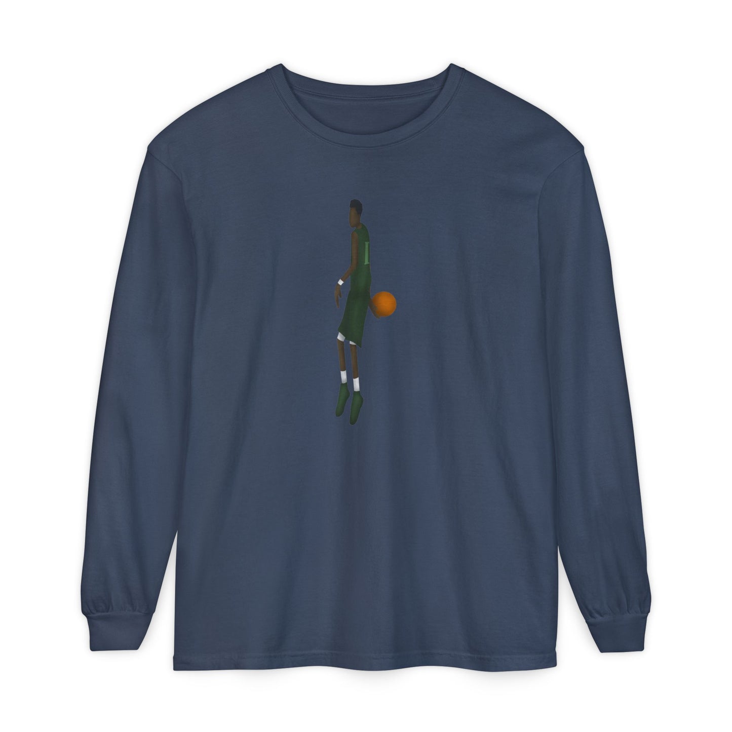 Bhtb pass Unisex Garment-dyed Long Sleeve T-Shirt