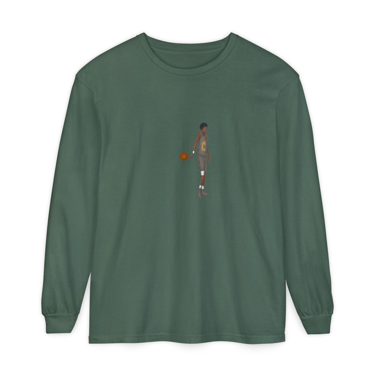 No look Unisex Garment-dyed Long Sleeve T-Shirt