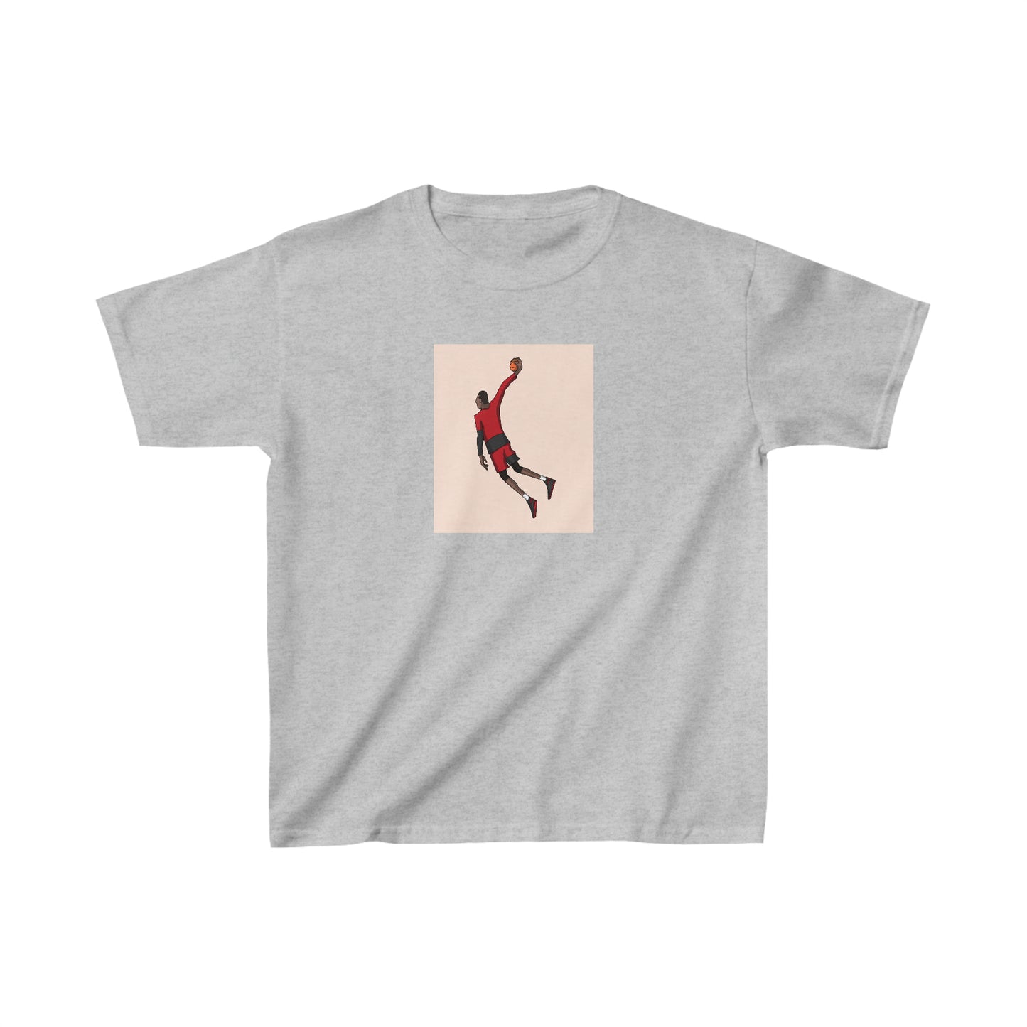 Basketball Art Kids Heavy Cotton™ Tee