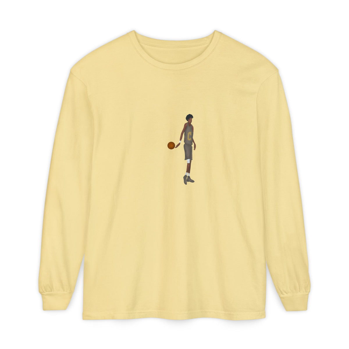 No look Unisex Garment-dyed Long Sleeve T-Shirt