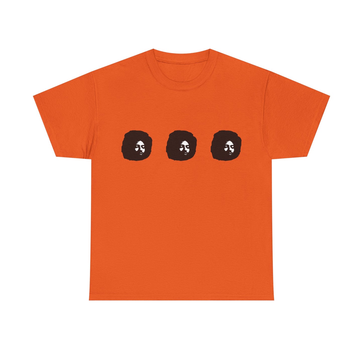 Gilli Unisex Heavy Cotton Tee with 3 Lion Faces