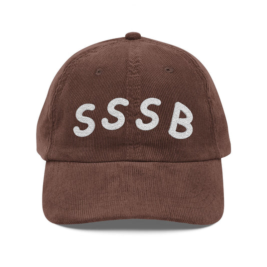 SSSB Vintage Corduroy Cap (Embroidery)