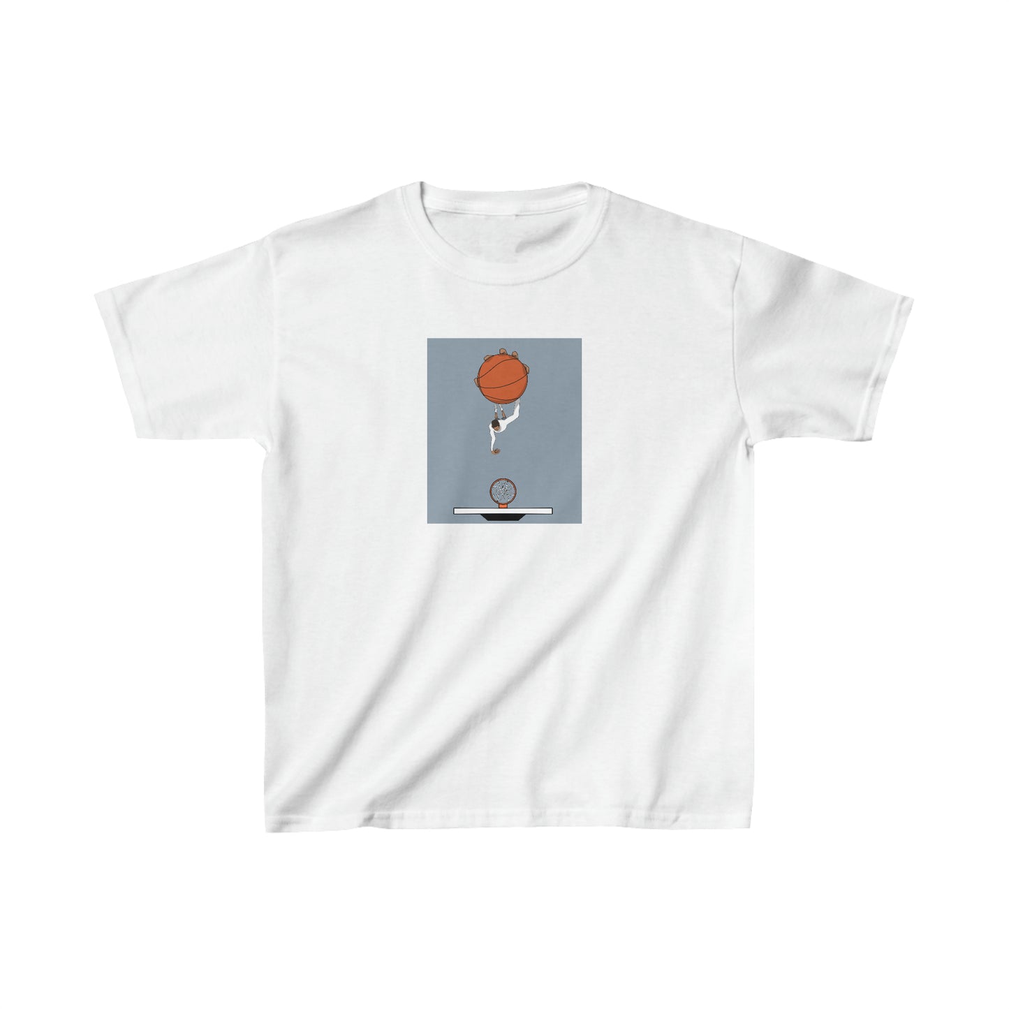 Basketball Art Kids Heavy Cotton™ Tee