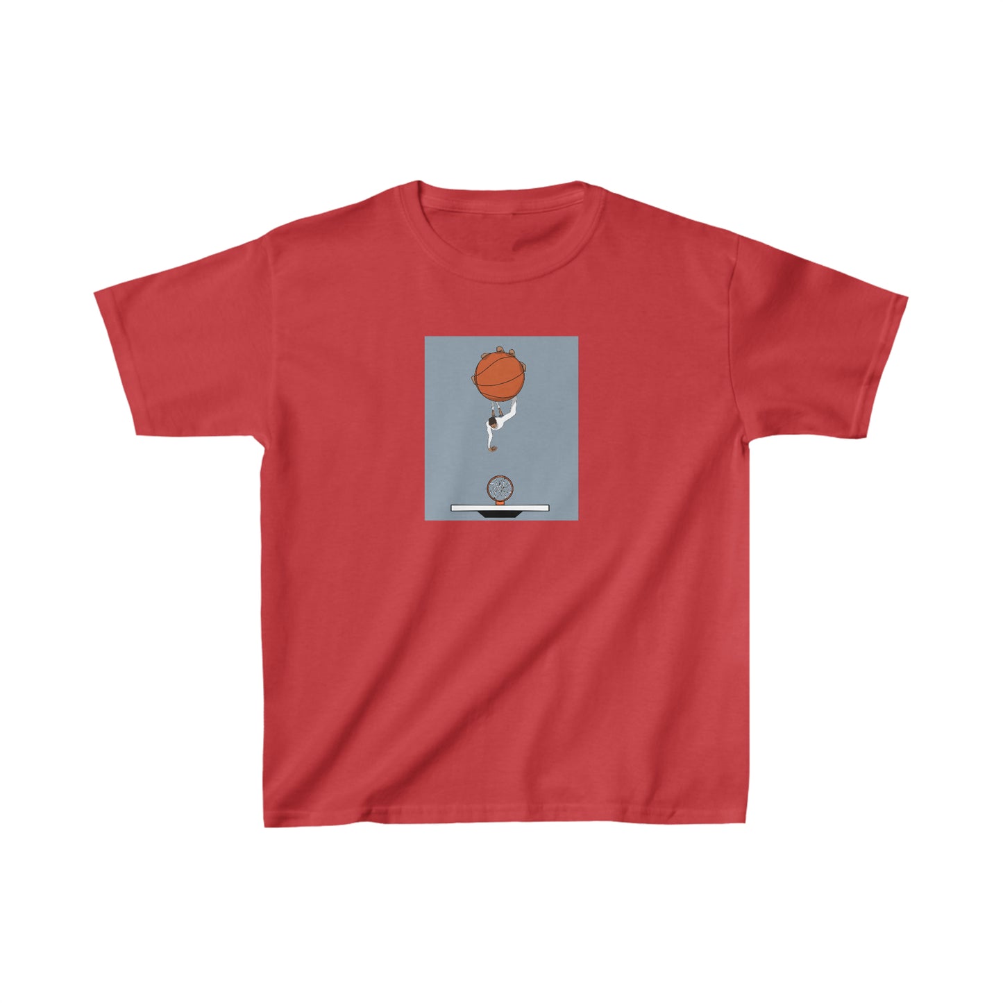 Basketball Art Kids Heavy Cotton™ Tee