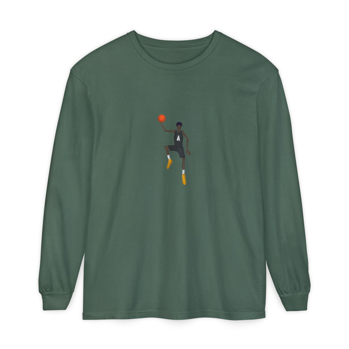 Lay Unisex Garment-dyed Long Sleeve T-Shirt