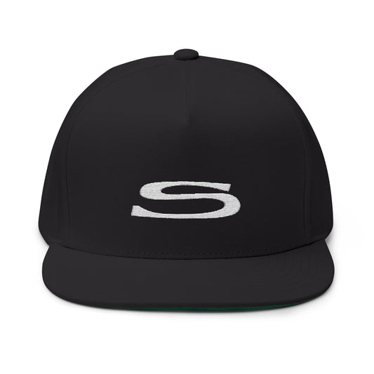 Steezy Embroidered Flat Bill Cap