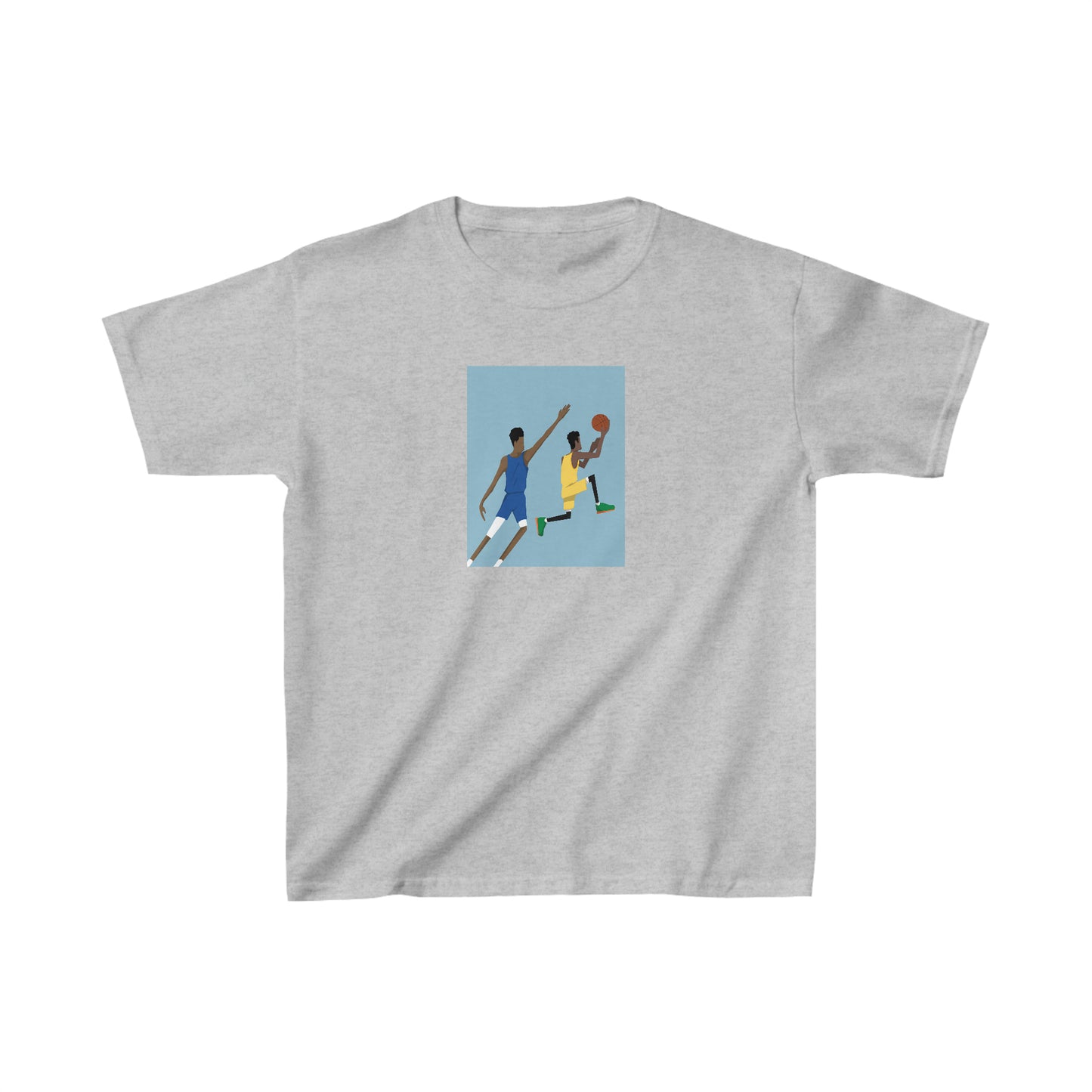 Basketball Art Kids Heavy Cotton™ Tee
