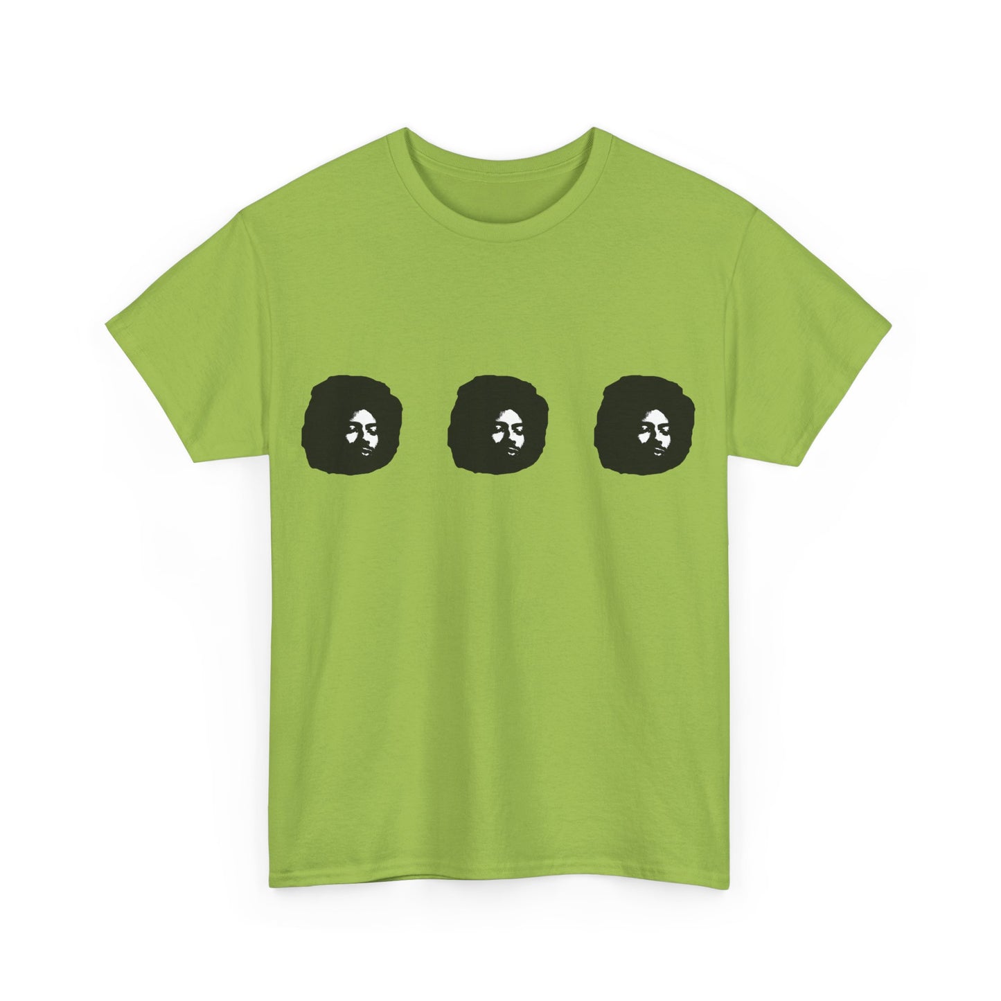 Gilli Unisex Heavy Cotton Tee with 3 Lion Faces