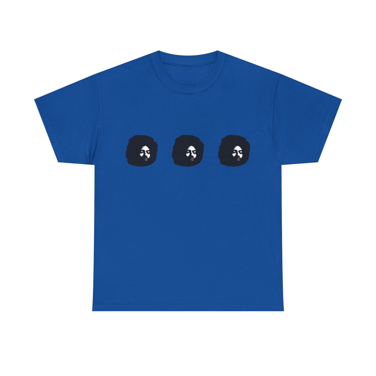 Gilli Unisex Heavy Cotton Tee with 3 Lion Faces