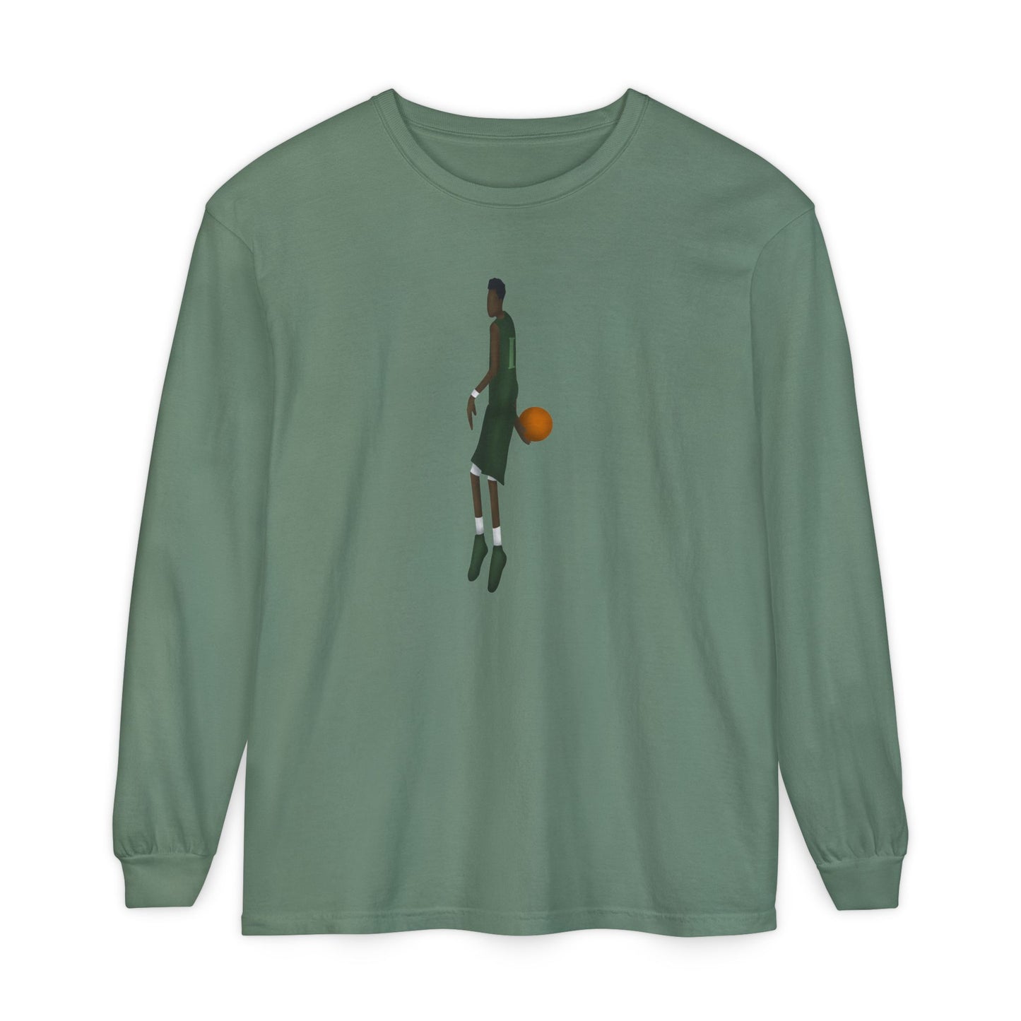 Bhtb pass Unisex Garment-dyed Long Sleeve T-Shirt