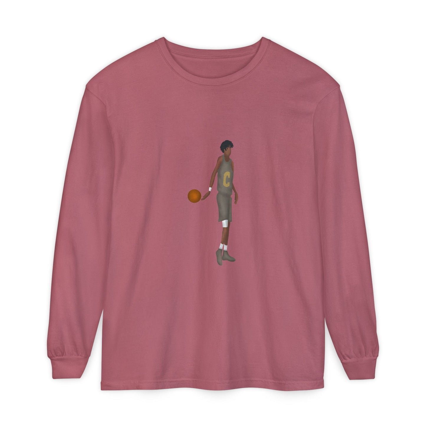 No look Unisex Garment-dyed Long Sleeve T-Shirt