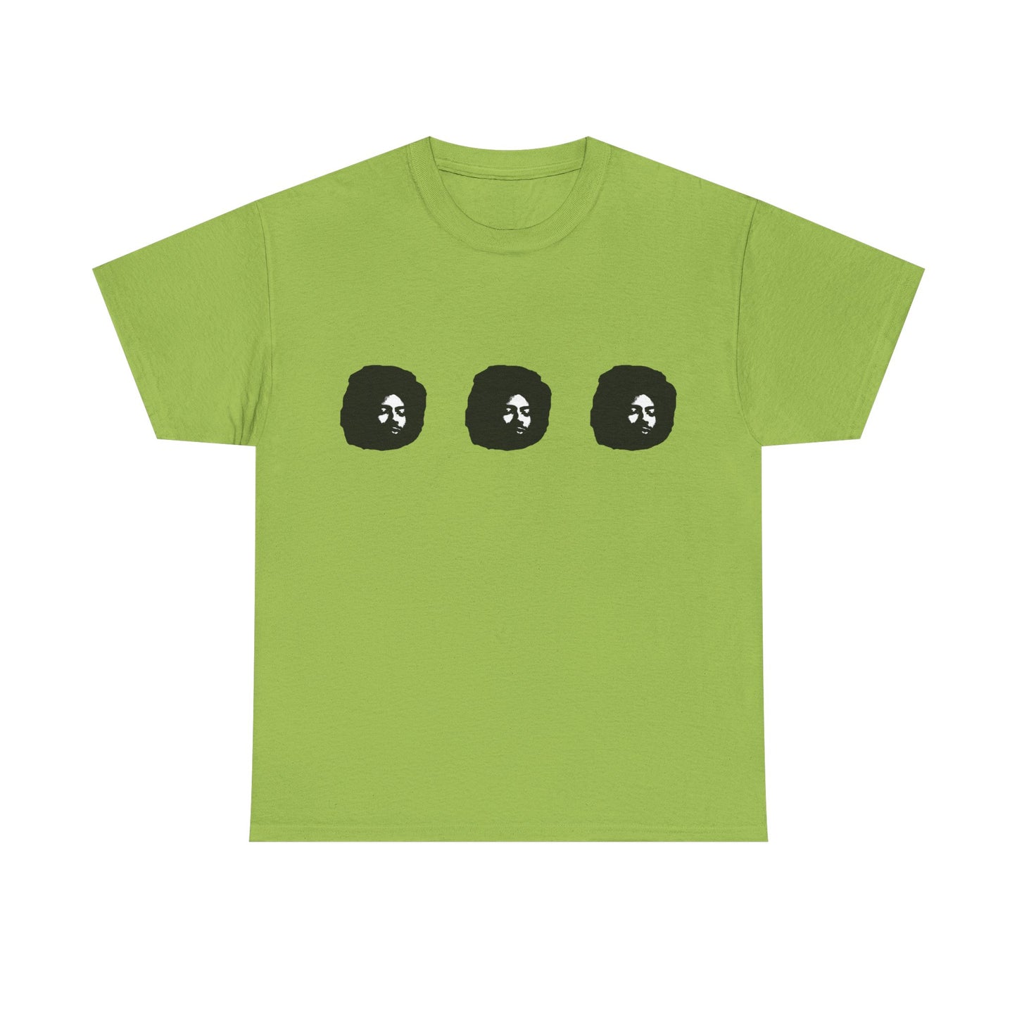 Gilli Unisex Heavy Cotton Tee with 3 Lion Faces