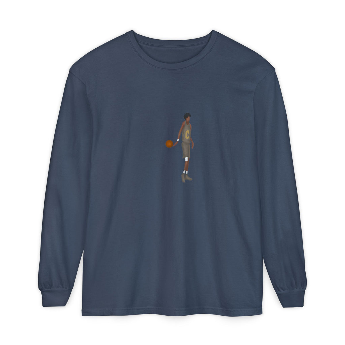 No look Unisex Garment-dyed Long Sleeve T-Shirt