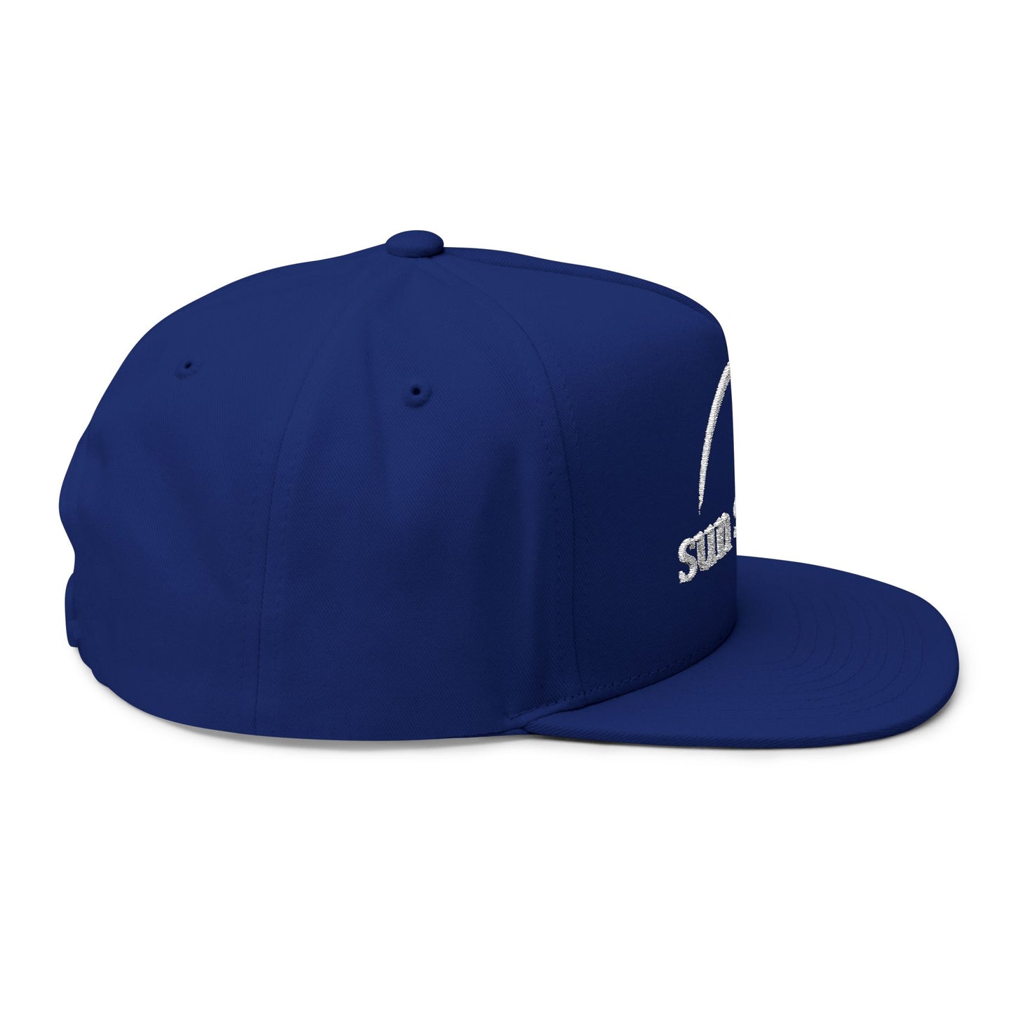Sun Seeds Eclipse Embroidered Flat Bill Cap