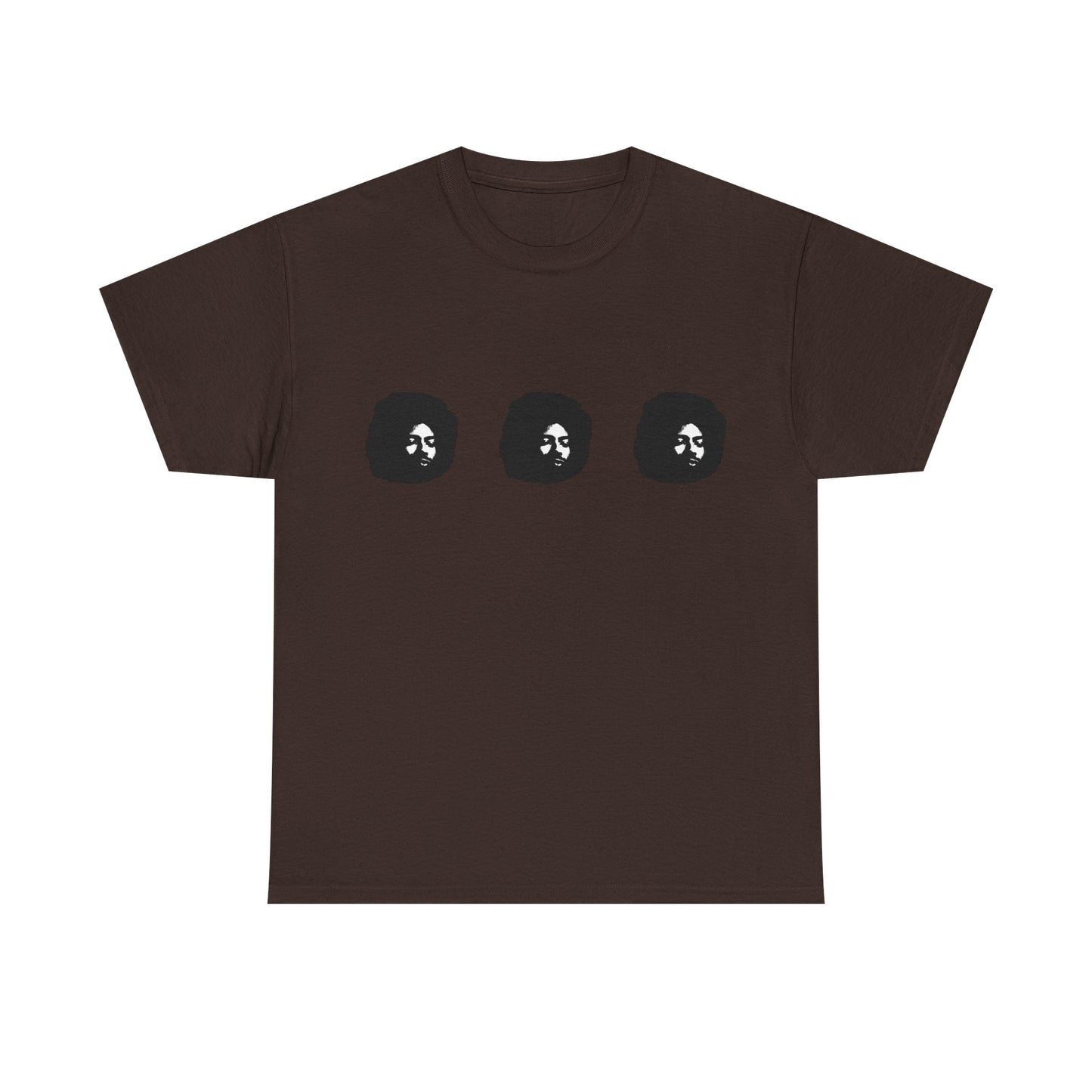 Gilli Unisex Heavy Cotton Tee with 3 Lion Faces
