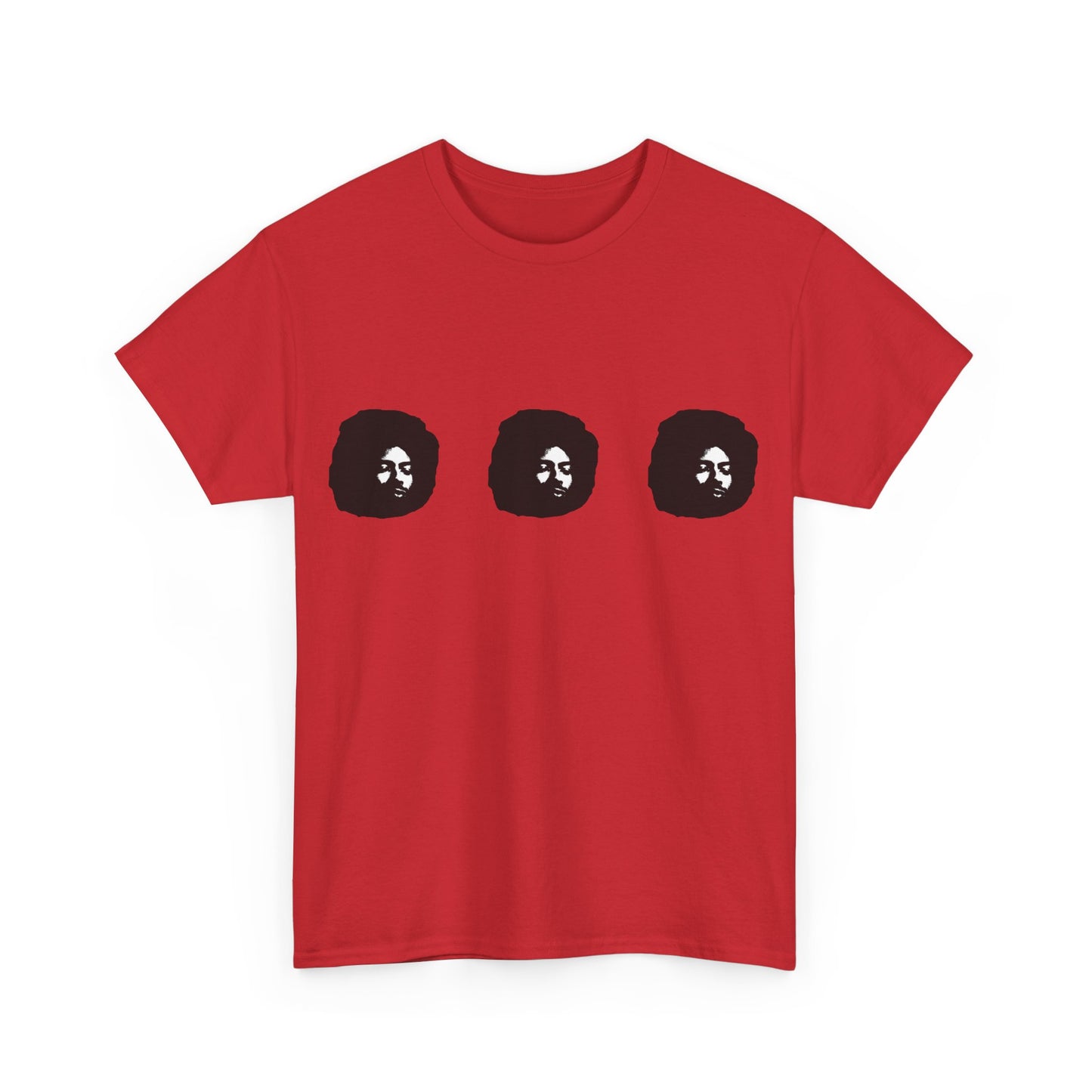 Gilli Unisex Heavy Cotton Tee with 3 Lion Faces