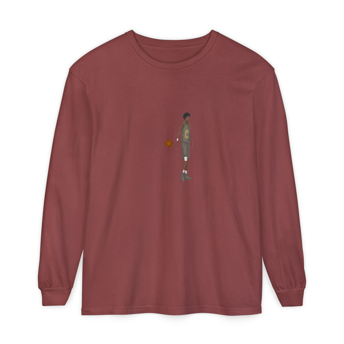 No look Unisex Garment-dyed Long Sleeve T-Shirt