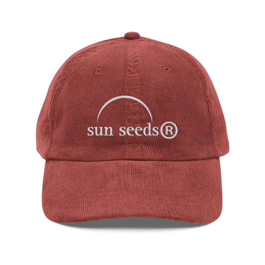 Sun Seeds Eclipse Vintage Corduroy Cap (Embroidery)