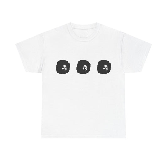 Gilli Unisex Heavy Cotton Tee with 3 Lion Faces