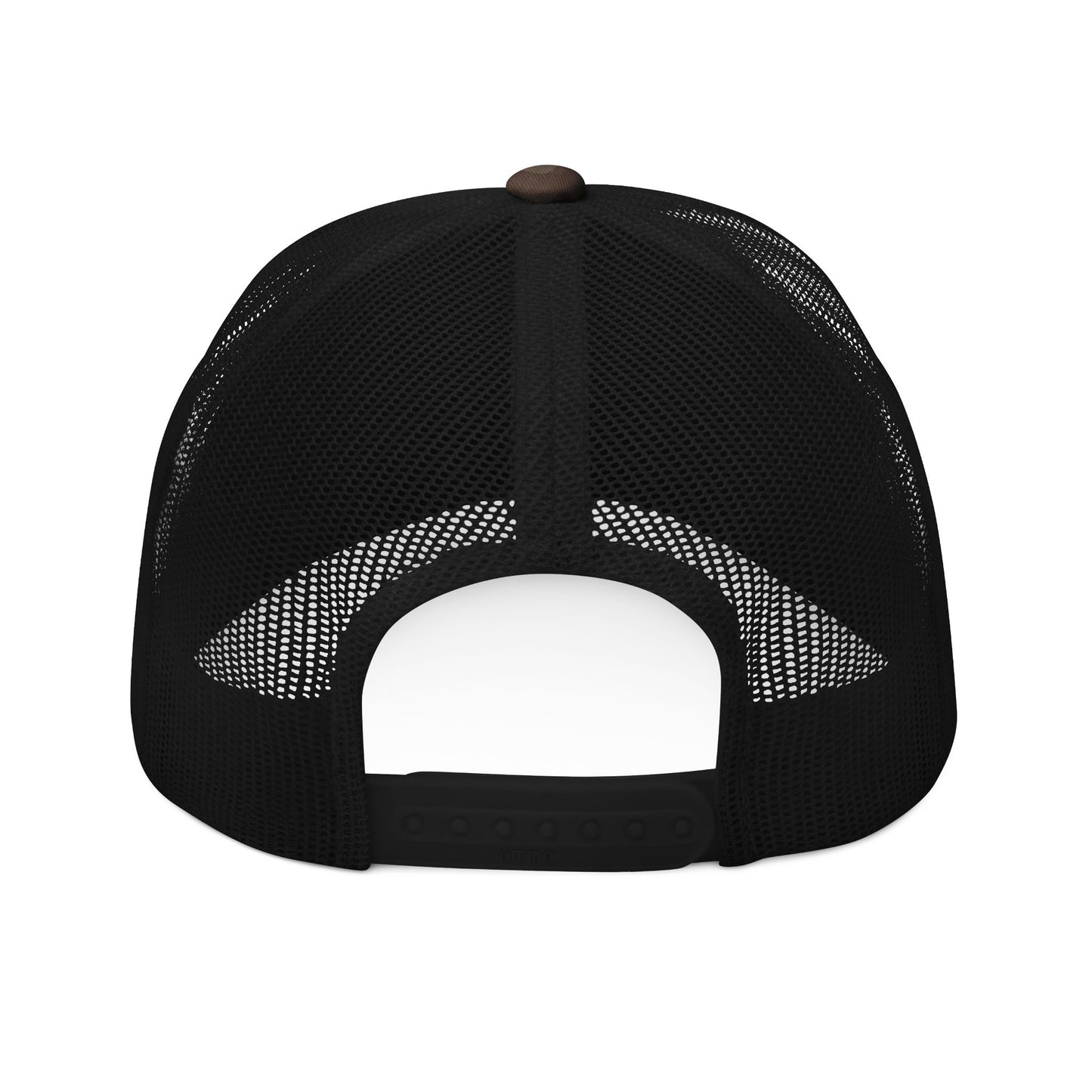 Animé Camo Embroidered Trucker Hat