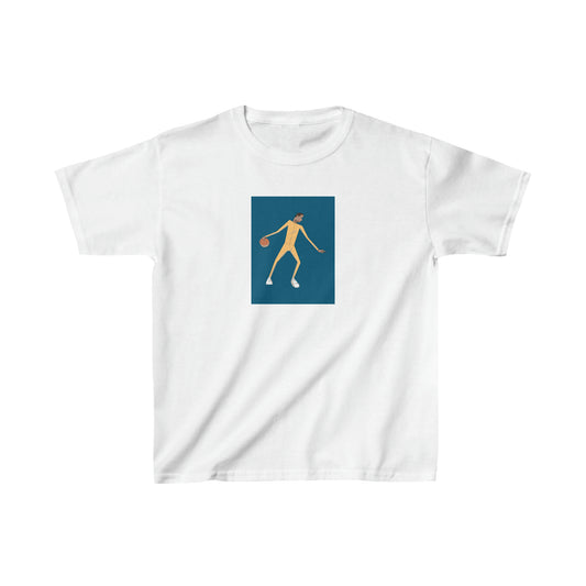 Basketball Art Kids Heavy Cotton™ Tee