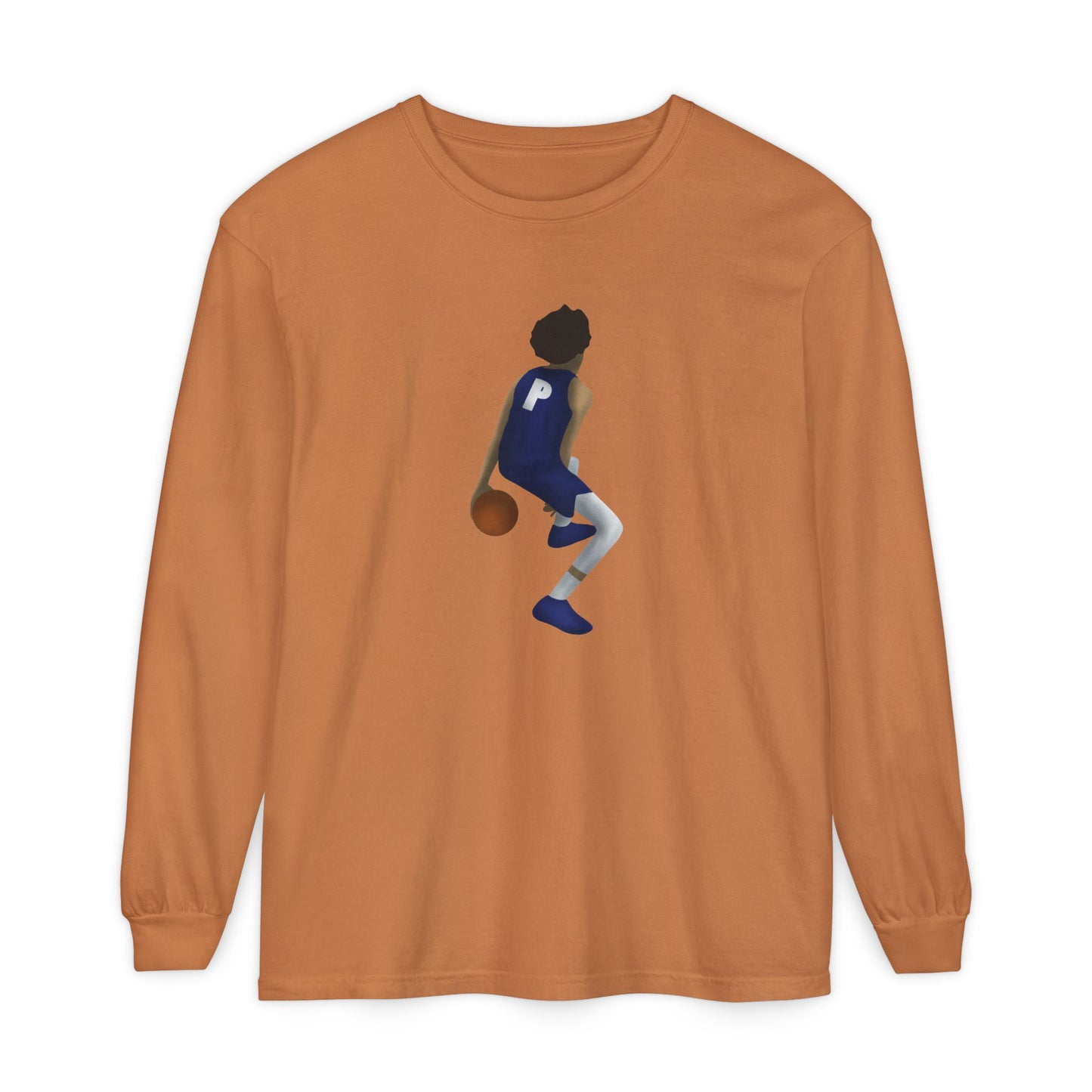 Tween Unisex Garment-dyed Long Sleeve T-Shirt