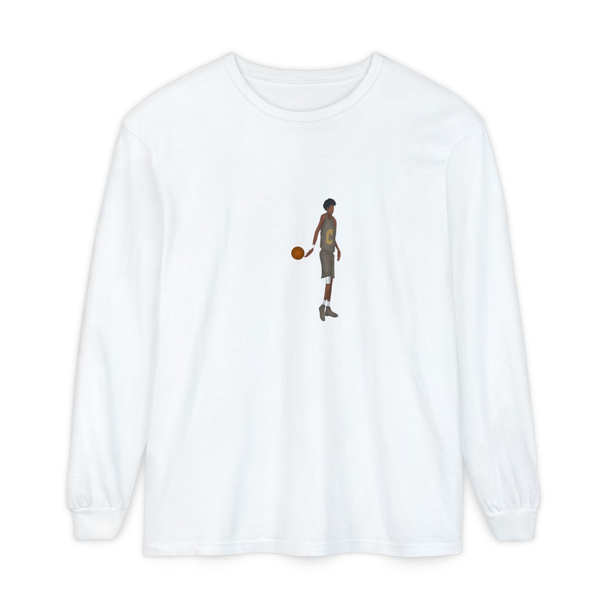 No look Unisex Garment-dyed Long Sleeve T-Shirt