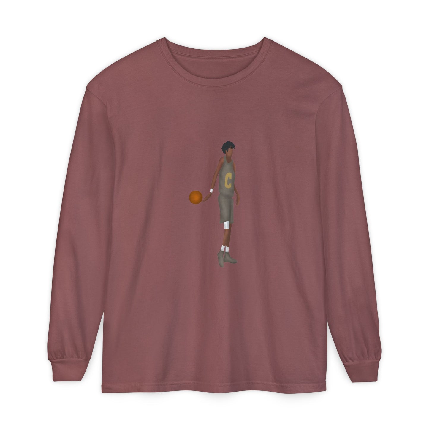 No look Unisex Garment-dyed Long Sleeve T-Shirt
