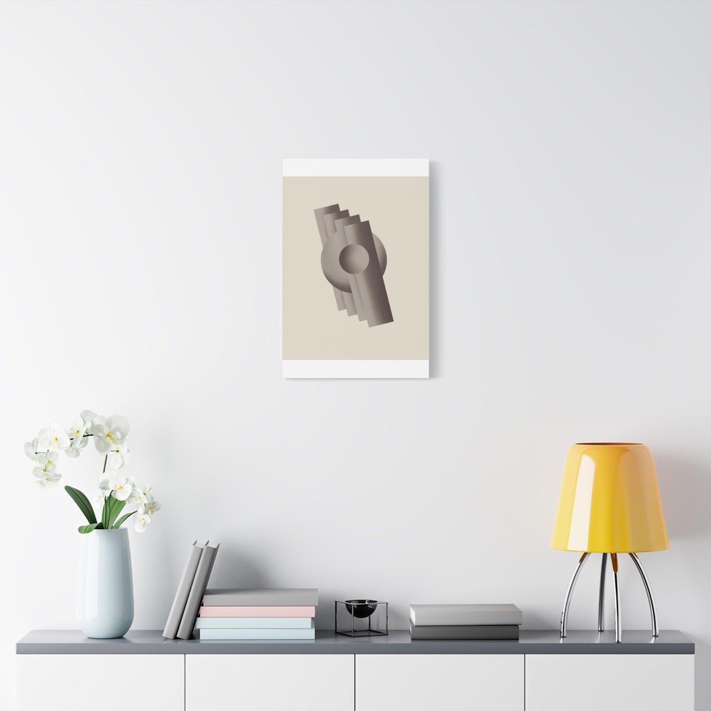 Cylinder Sphere Matte Canvas, Stretched, 1.25"