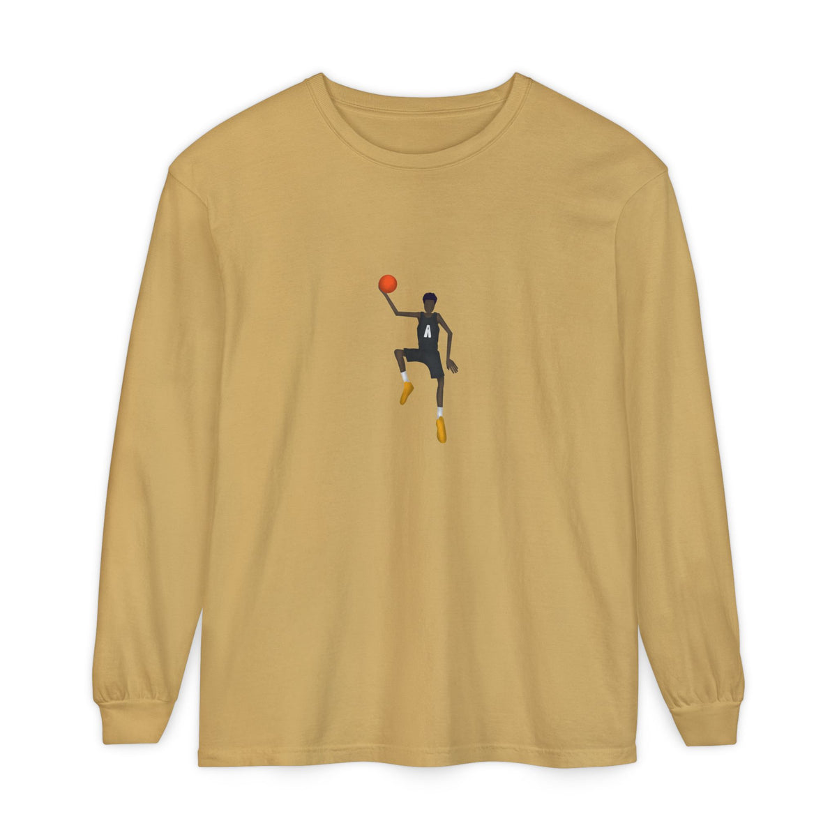 Lay Unisex Garment-dyed Long Sleeve T-Shirt