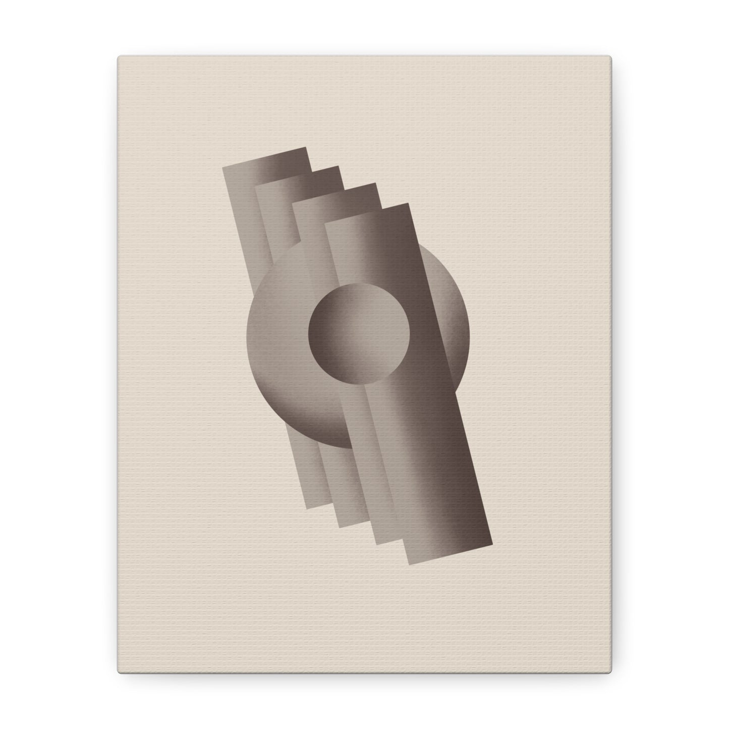 Cylinder Sphere Matte Canvas, Stretched, 1.25"