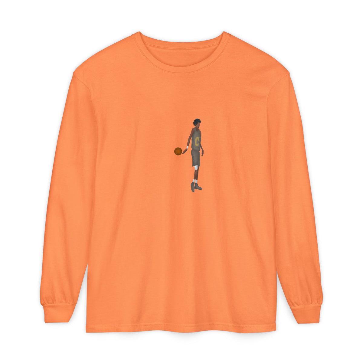 No look Unisex Garment-dyed Long Sleeve T-Shirt