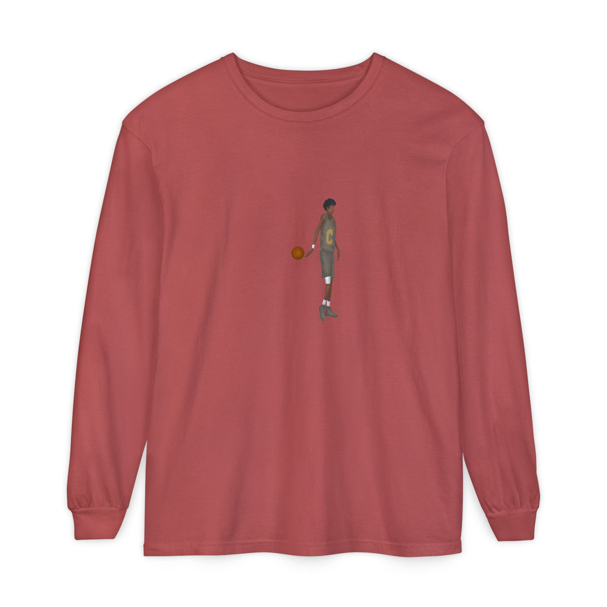 No look Unisex Garment-dyed Long Sleeve T-Shirt