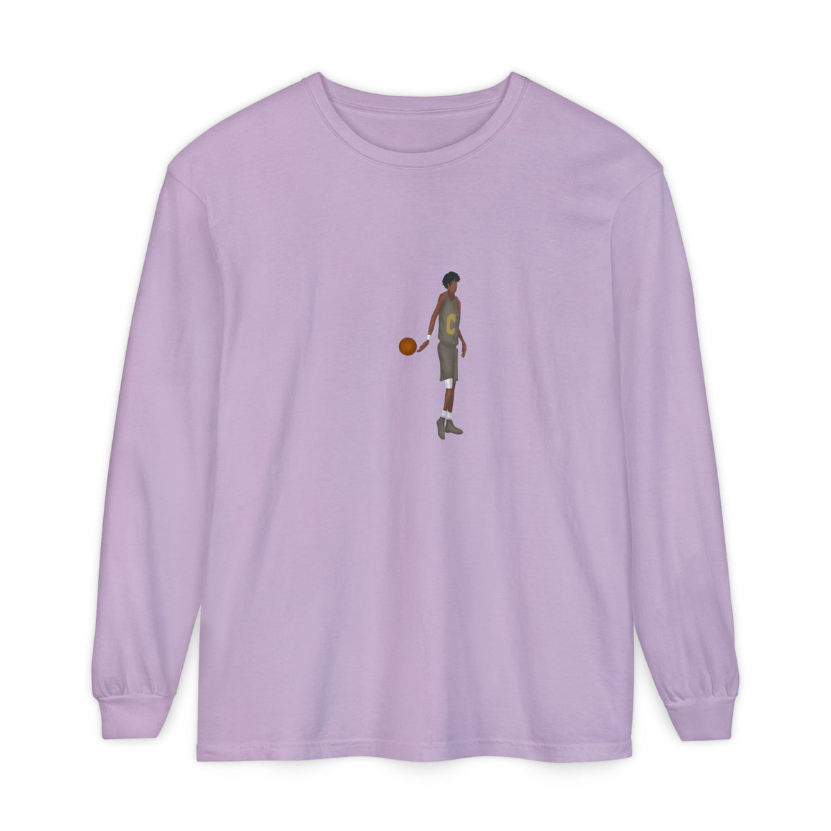 No look Unisex Garment-dyed Long Sleeve T-Shirt