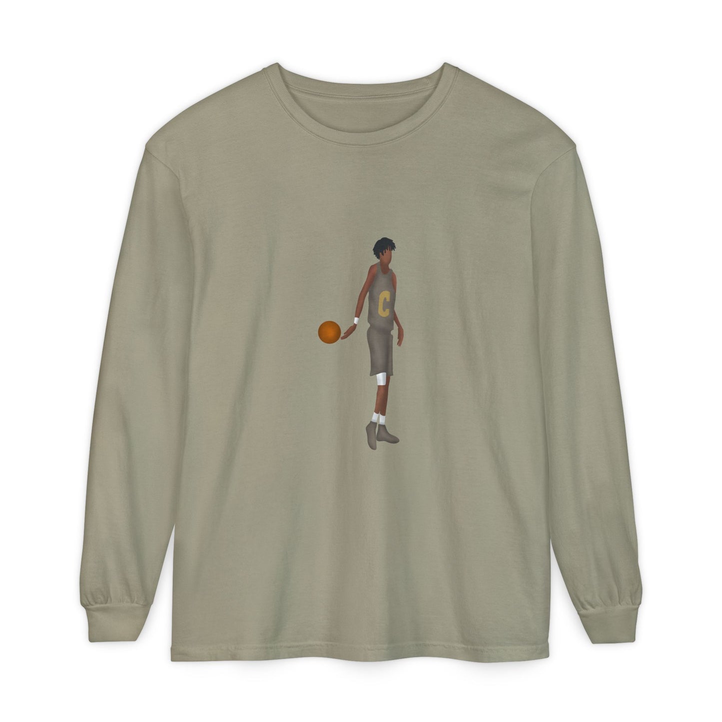 No look Unisex Garment-dyed Long Sleeve T-Shirt