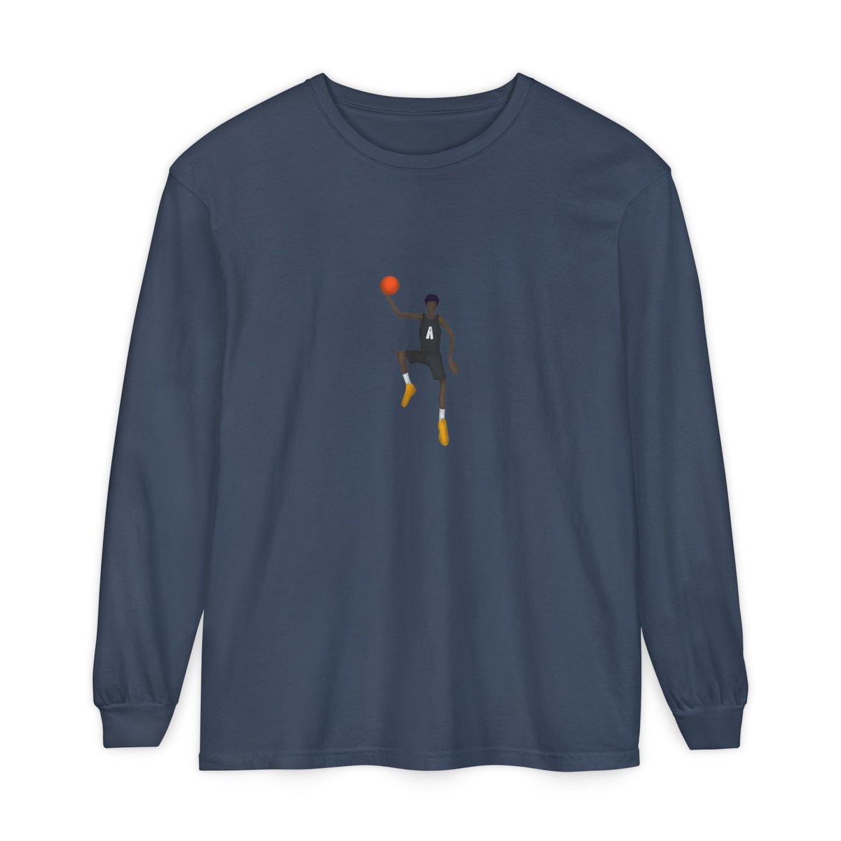 Lay Unisex Garment-dyed Long Sleeve T-Shirt