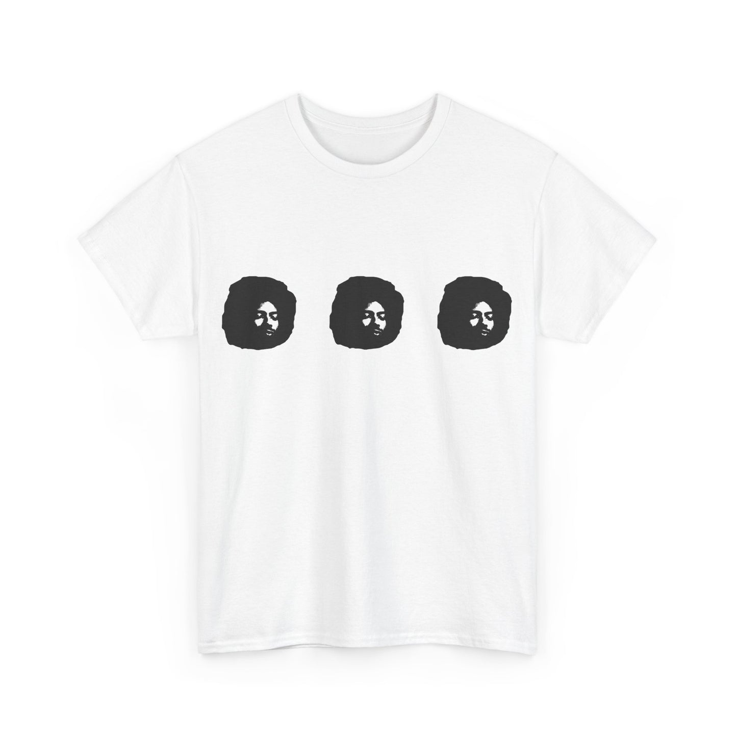 Gilli Unisex Heavy Cotton Tee with 3 Lion Faces
