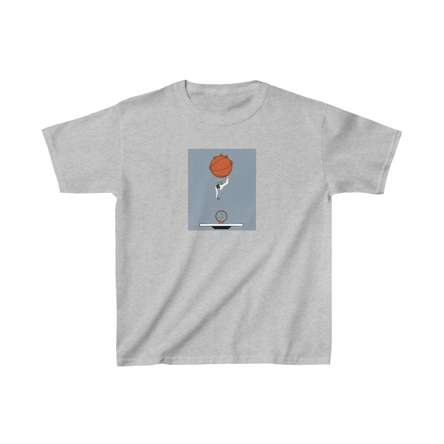 Basketball Art Kids Heavy Cotton™ Tee